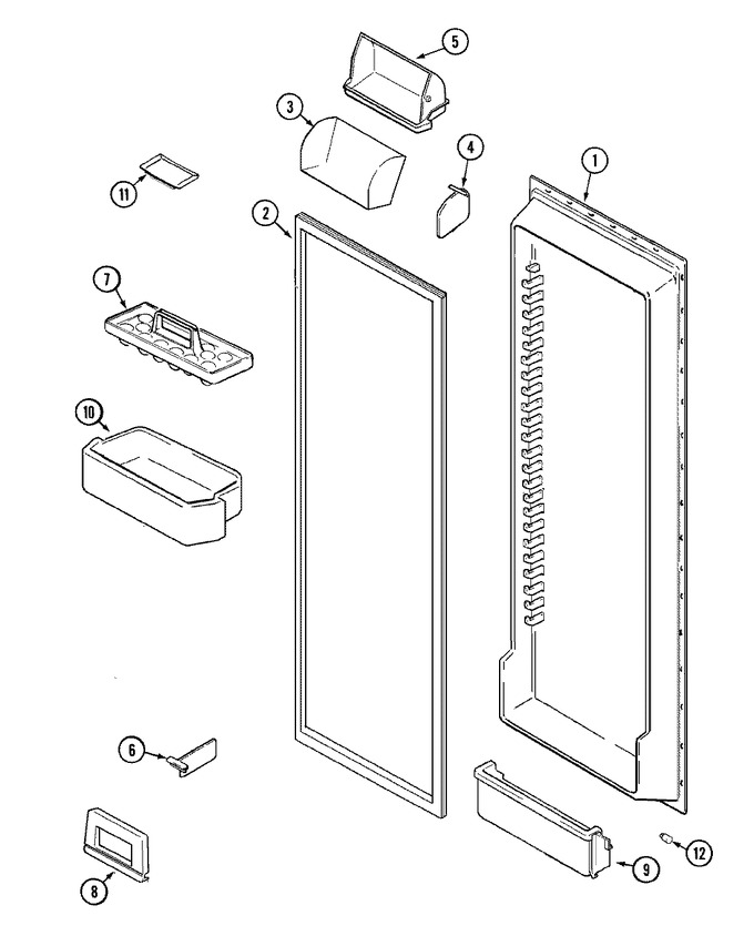 Diagram for MSD2656DEW