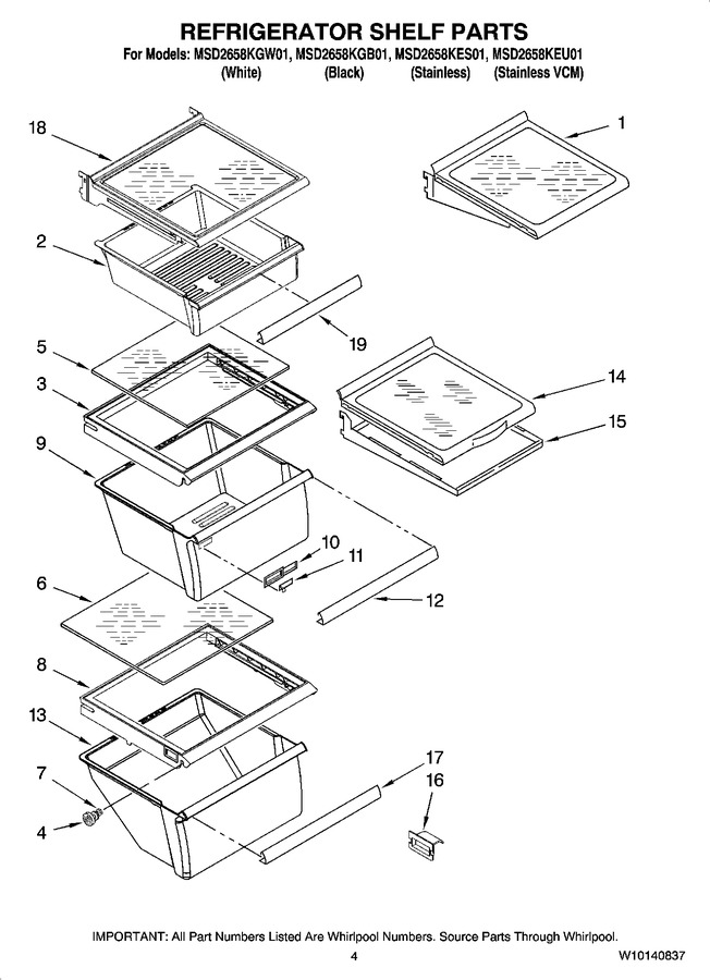 Diagram for MSD2658KES01