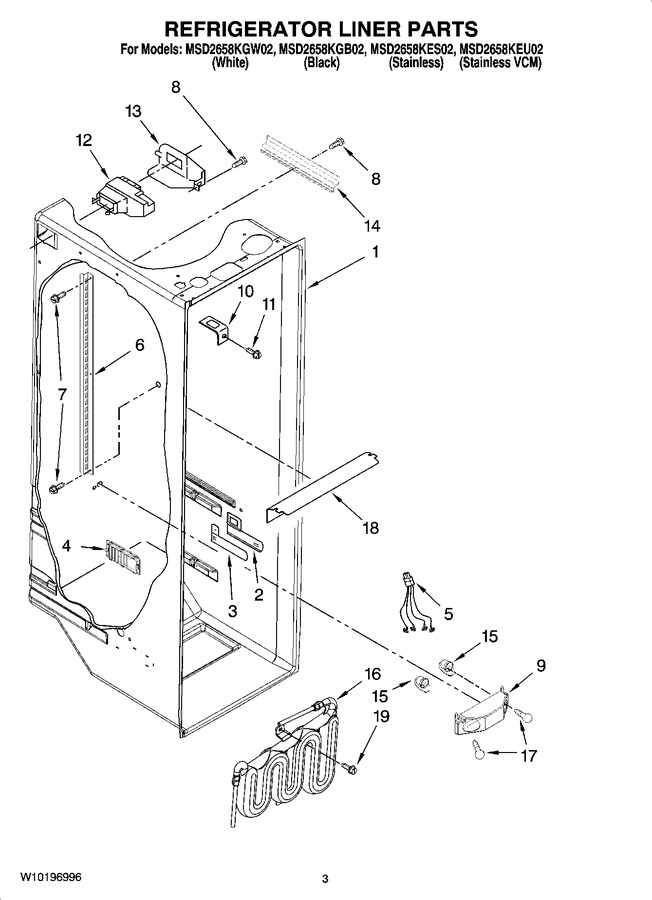 Diagram for MSD2658KGW02