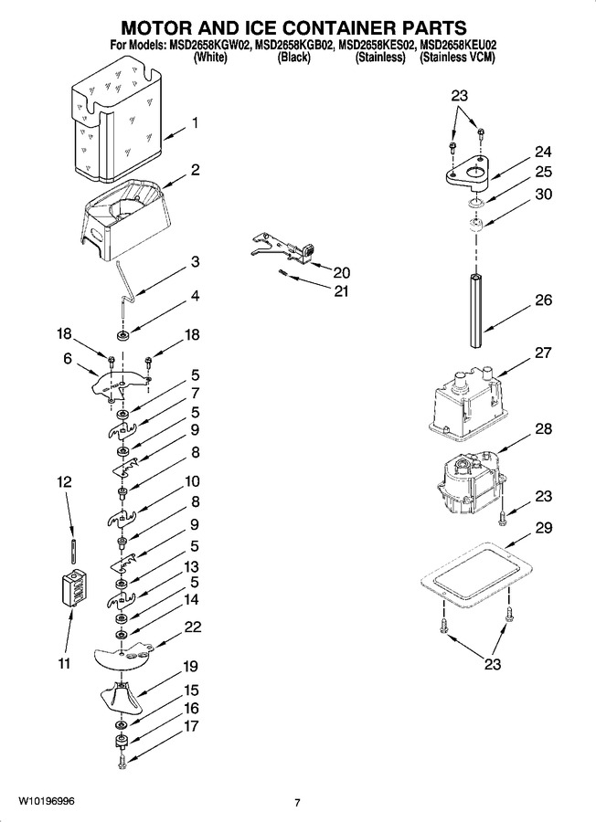 Diagram for MSD2658KEU02