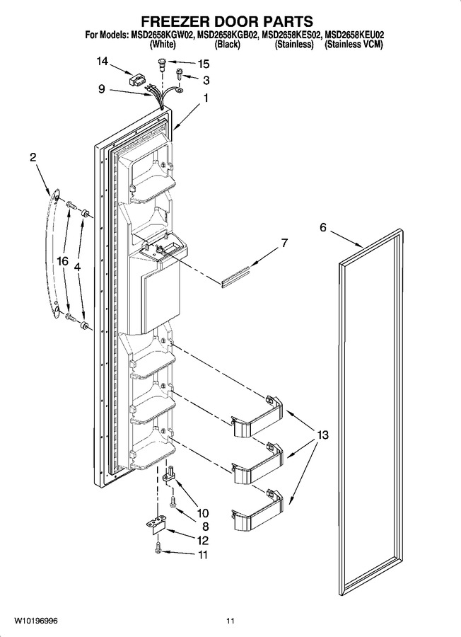 Diagram for MSD2658KGB02