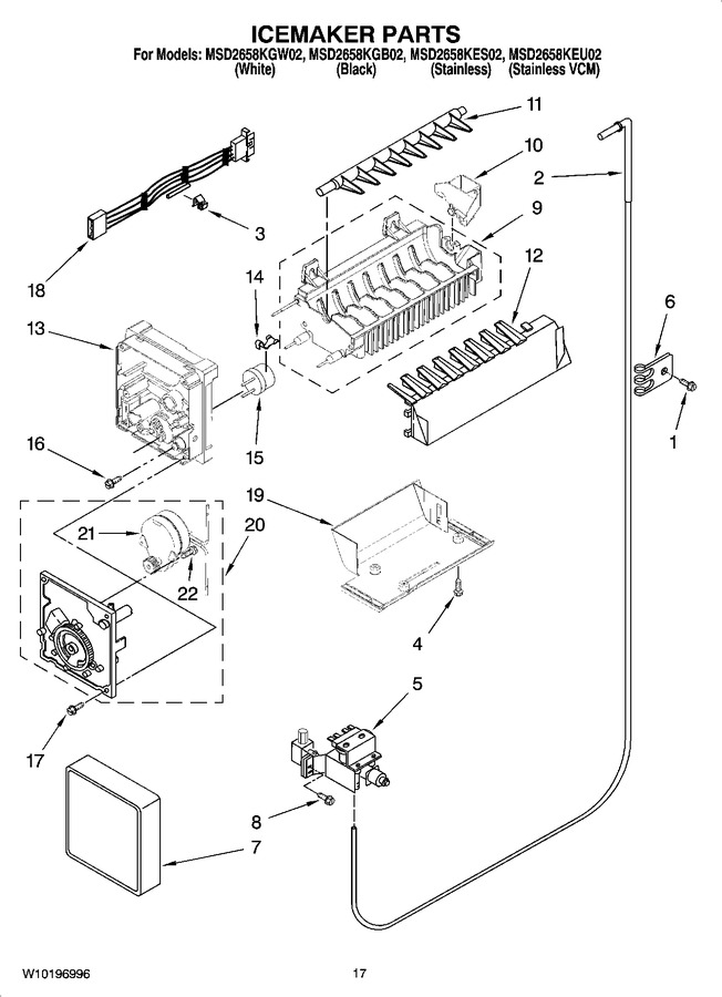 Diagram for MSD2658KGB02