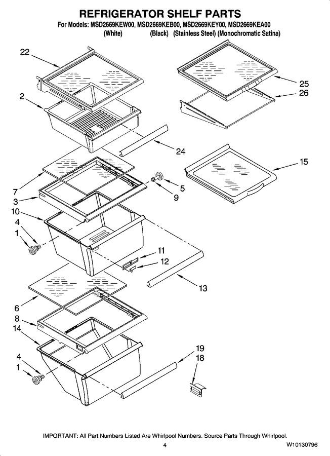 Diagram for MSD2669KEY00