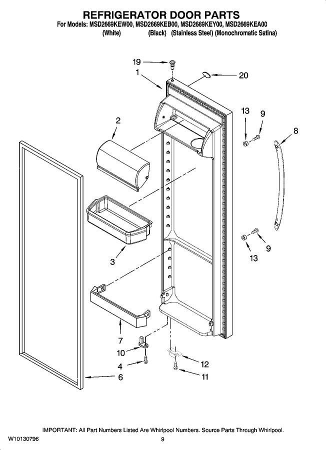 Diagram for MSD2669KEW00