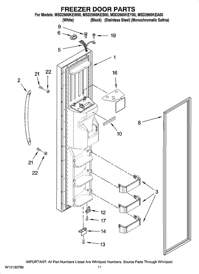 Diagram for MSD2669KEA00