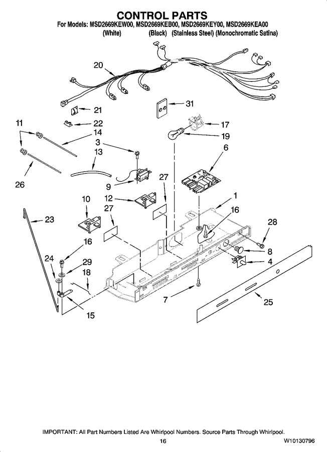 Diagram for MSD2669KEA00