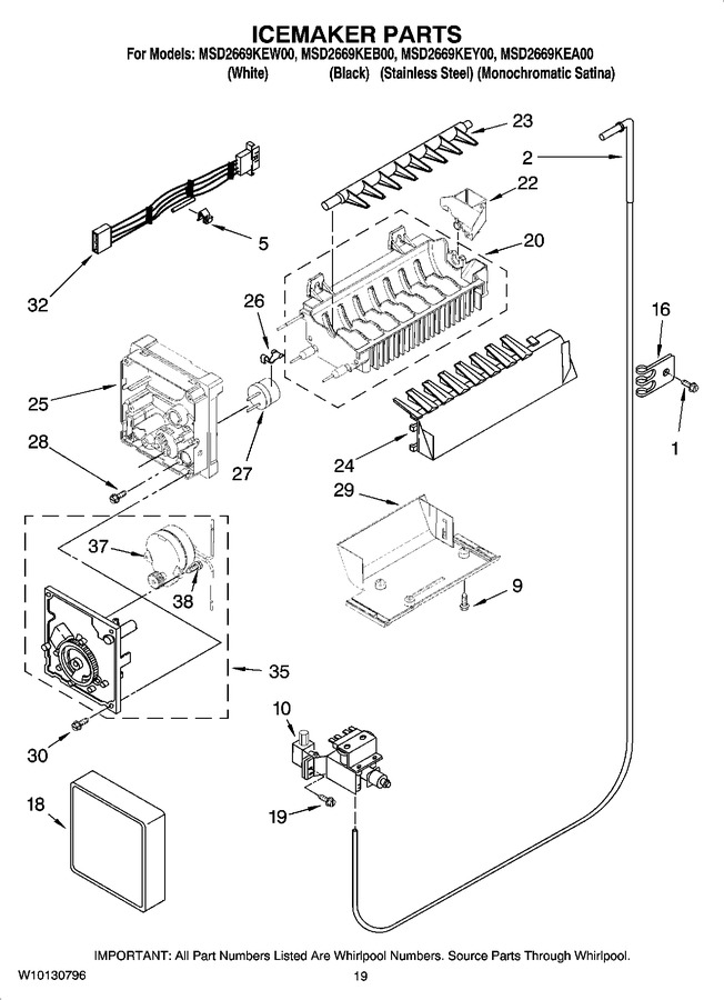 Diagram for MSD2669KEY00