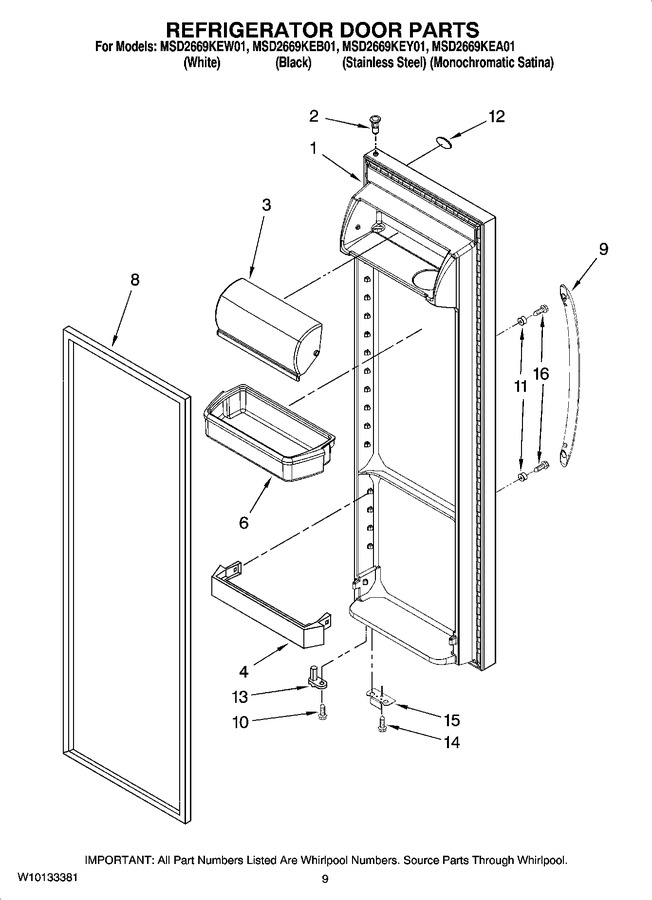 Diagram for MSD2669KEY01