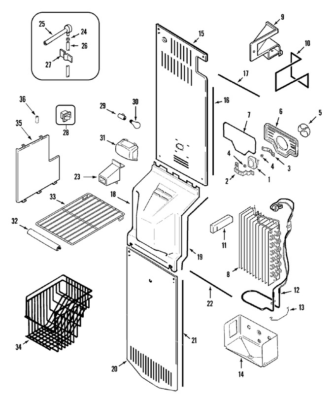 Diagram for MSD2734GEW