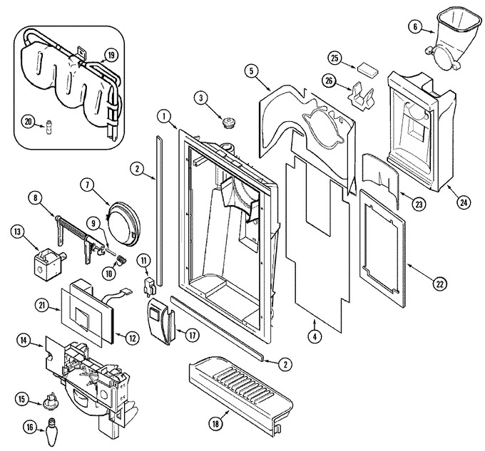 Diagram for MSD2756DEW