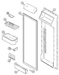 Diagram for 07 - Fresh Food Inner Door