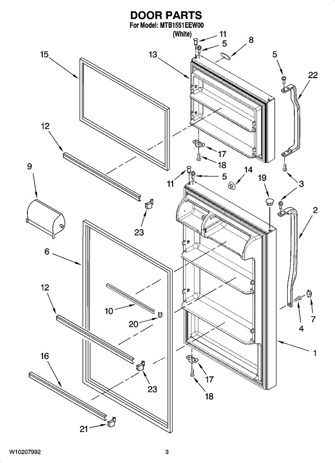 Diagram for MTB1551EEW00