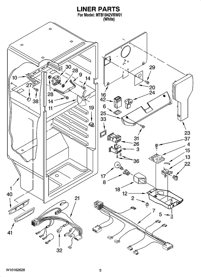 Diagram for MTB1842VRW01