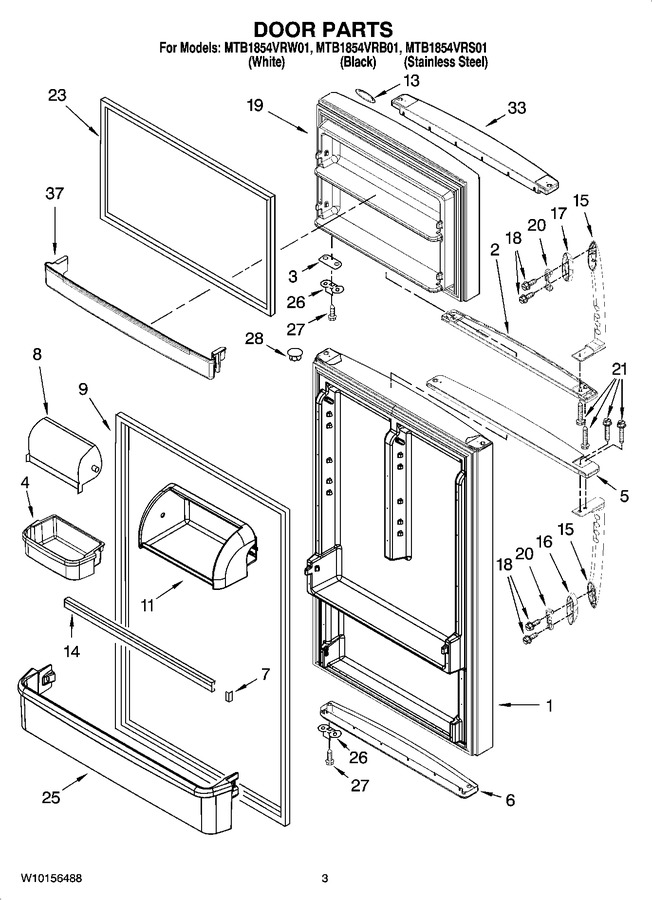 Diagram for MTB1854VRB01