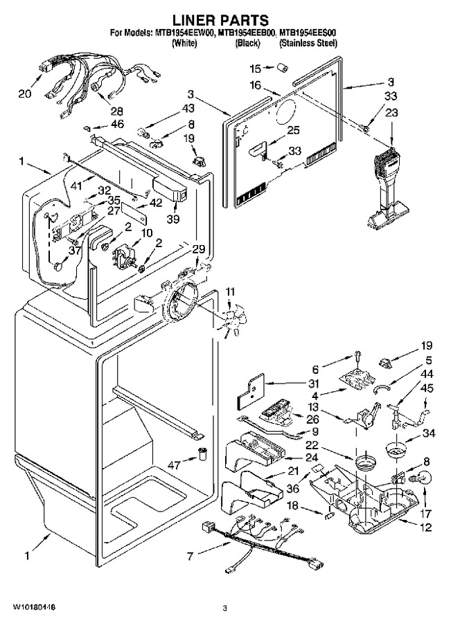 Diagram for MTB1954EES00