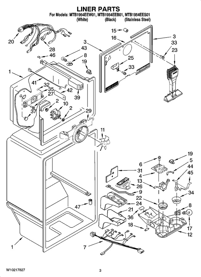 Diagram for MTB1954EEW01