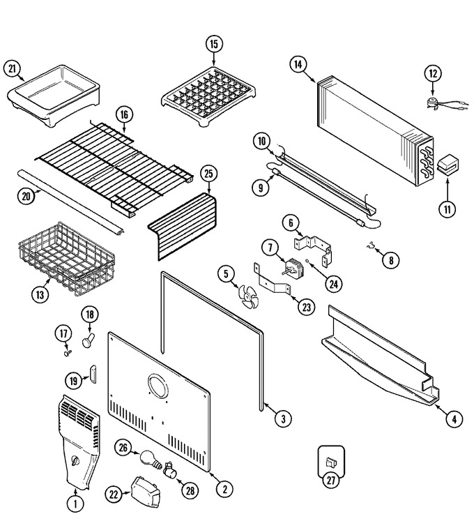 Diagram for MTB2155DRW