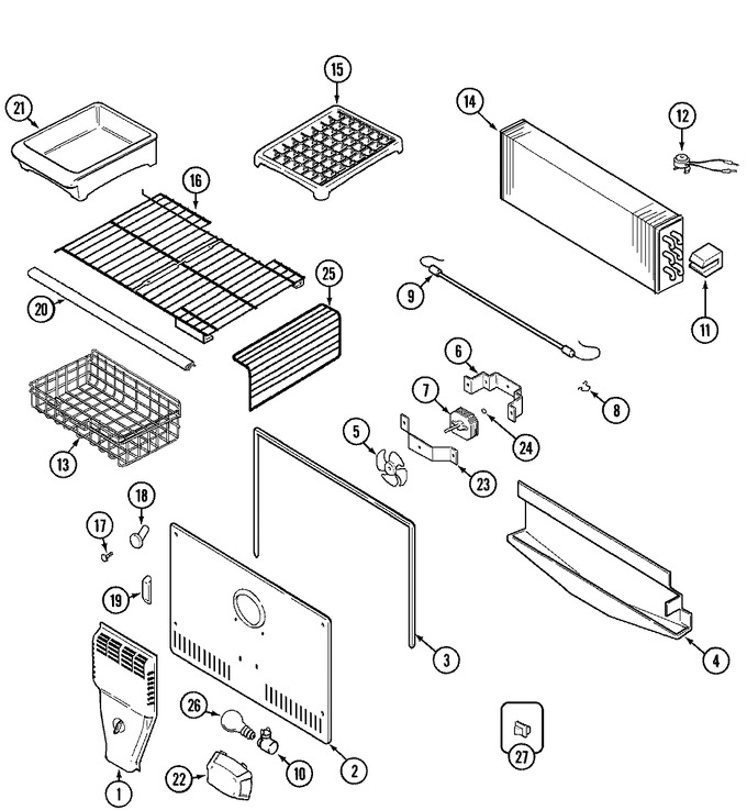 Diagram for MTB1955DRQ