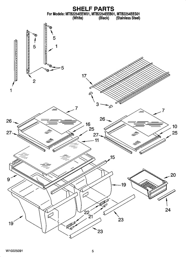 Diagram for MTB2254EEB01