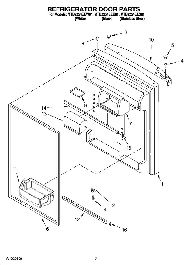 Diagram for MTB2254EEB01