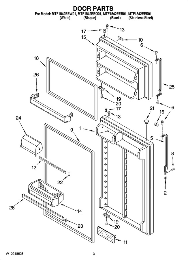 Diagram for MTF1842EEQ01