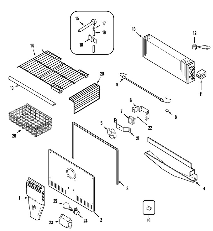 Diagram for MTF2156GEQ