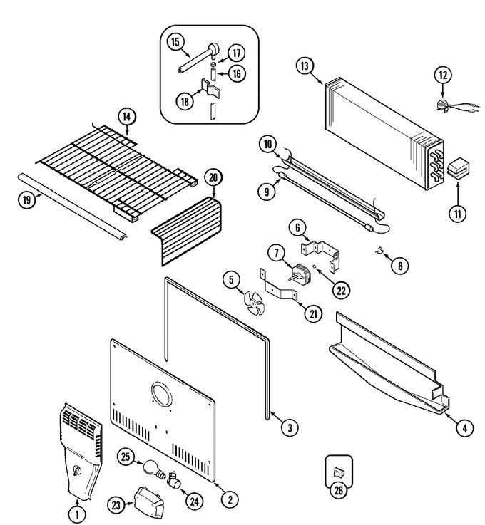 Diagram for MTF2155BRW