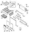 Diagram for 03 - Freezer Compartment (bisque)