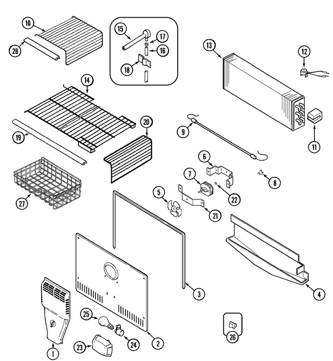 Diagram for MTF2455DRQ