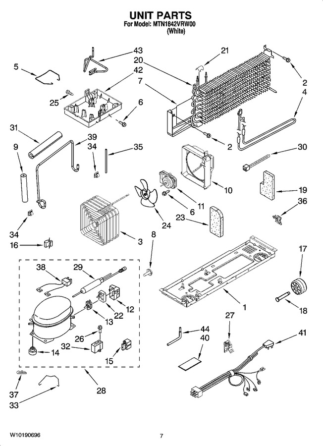 Diagram for MTN1842VRW00