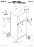 Diagram for 01 - Cabinet Parts