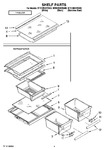 Diagram for 05 - Shelf Parts, Optional Parts (not Included)