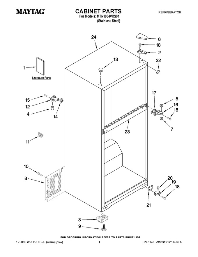 Diagram for MTN1854VRS01