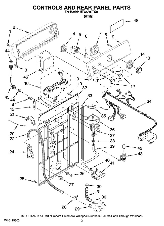 Diagram for MTW5600TQ0