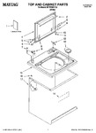 Diagram for 01 - Top And Cabinet Parts