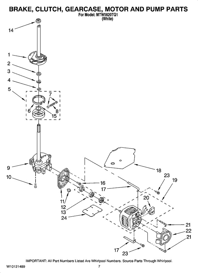 Diagram for MTW5620TQ1