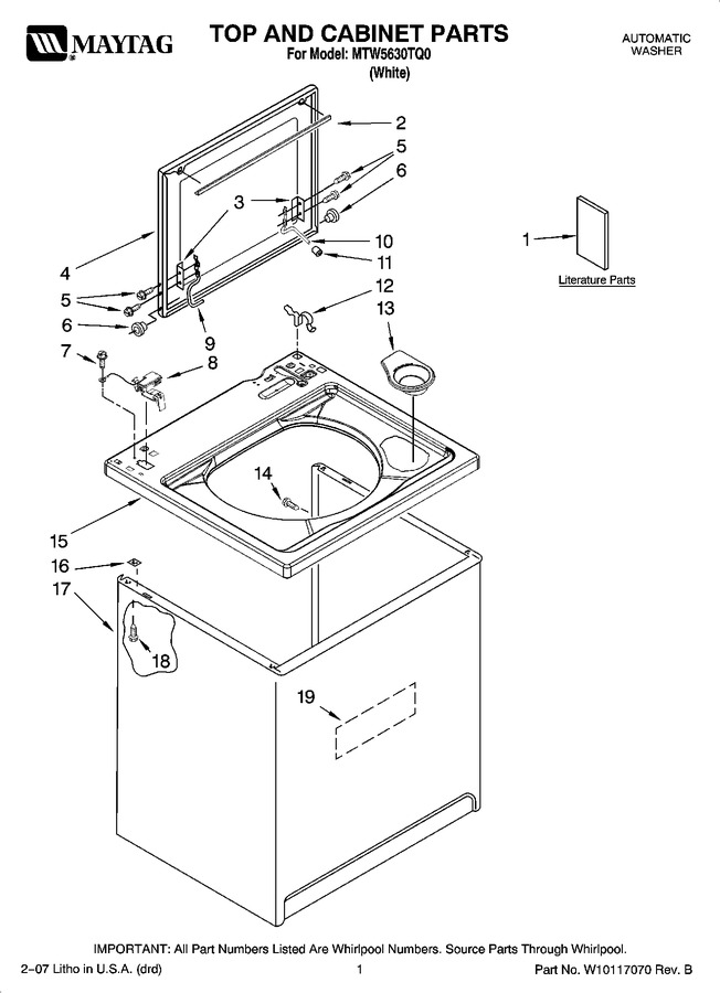 Diagram for MTW5630TQ0