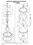 Diagram for 03 - Agitator, Basket And Tub Parts