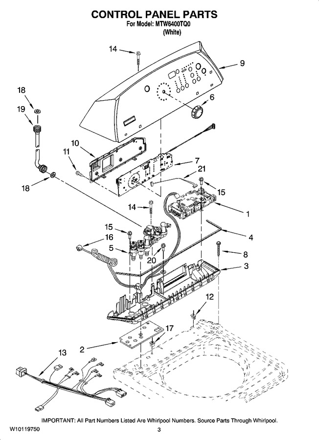 Diagram for MTW6400TQ0