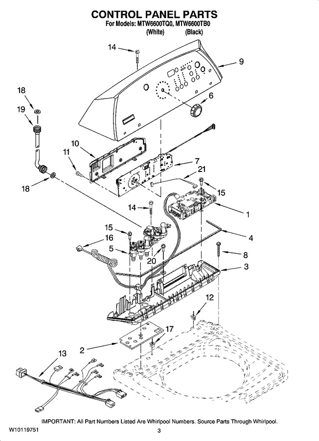 Diagram for MTW6600TQ0