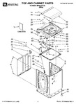 Diagram for 01 - Top And Cabinet Parts