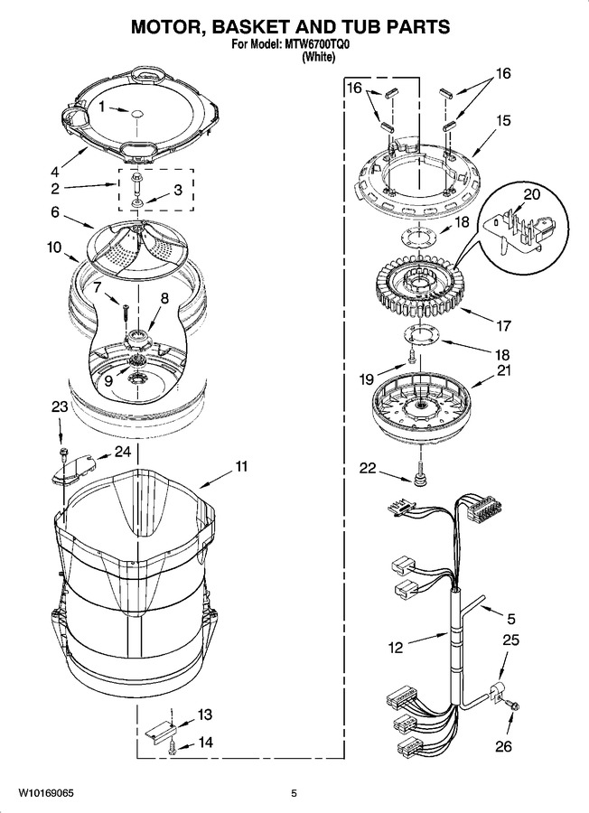 Diagram for MTW6700TQ0