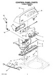 Diagram for 02 - Control Panel Parts