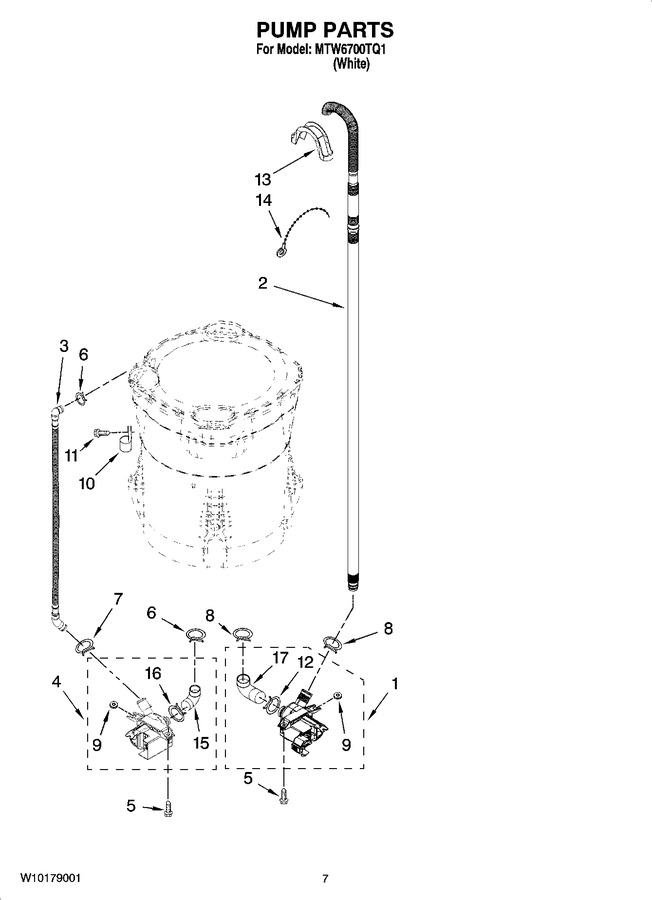 Diagram for MTW6700TQ1