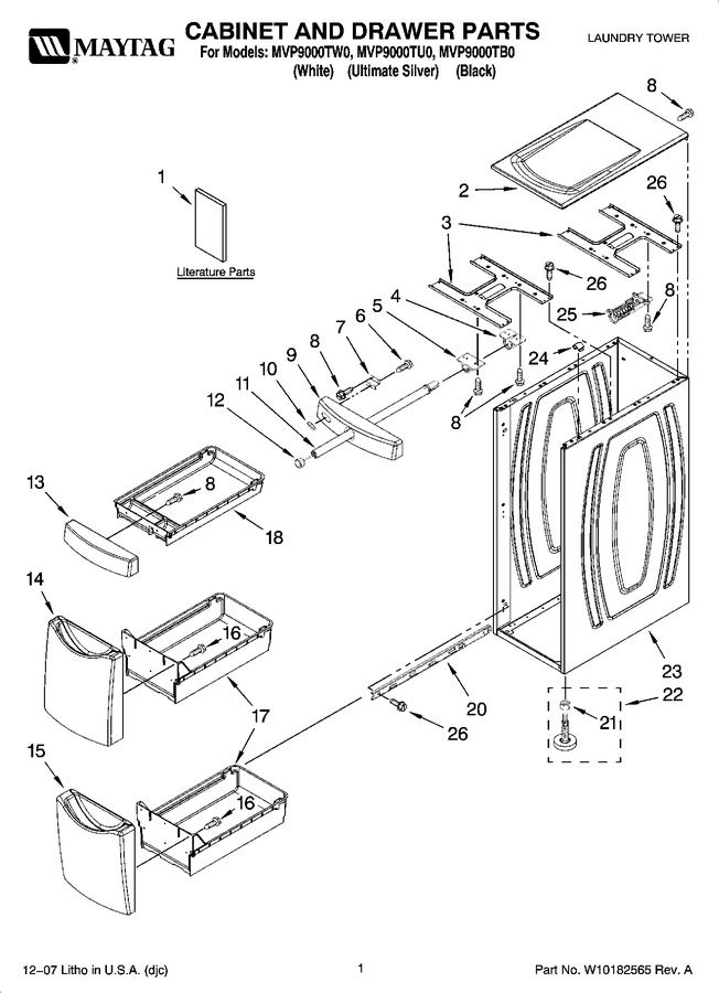 Diagram for MVP9000TW0