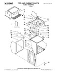 Diagram for 01 - Top And Cabinet Parts