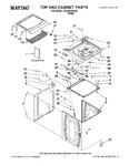 Diagram for 01 - Top And Cabinet Parts