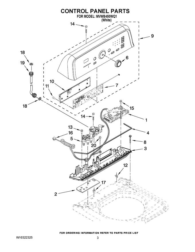 Diagram for MVWB450WQ1