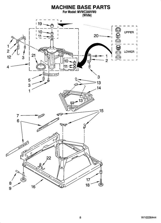 Diagram for MVWC300VW0