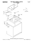 Diagram for 01 - Top And Cabinet Parts